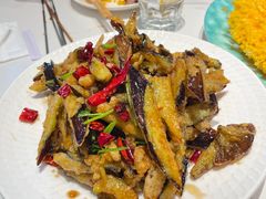 风味茄子-胖太太四川麻辣排骨串(镇江路分店)