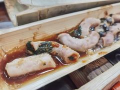 -胡须哥网红竹筒菜
