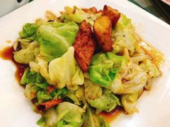 包包菜炒馕饼-新疆巴州金丝特餐厅(大钟寺店)