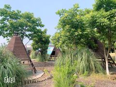 -田园东方蜜桃村的田野营地