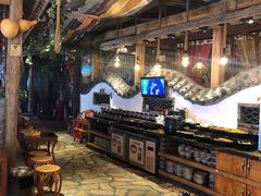 自助取餐区-老牌坊云南鱼豆花火锅(爱建店)