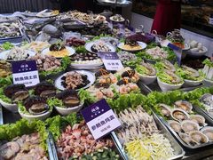 自助取餐区-开海·红岛海鲜虾水饺(石老人店)