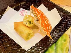 蟹肉春卷-京怀石·壬生