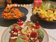 臻选圣诞花环华夫饼-BE BRIGHT KITCHEN(正佳广场店)