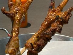 先卤后烤的鸡爪爪-神伙烧烤(南坪总店)