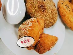 烧饼夹肉-老磁器口豆汁店(天坛店)