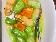 丝瓜炖双鲜-食廬NOBLE(凯德晶萃店)