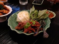 烤猪颈肉-曼谷君悦泰餐厅Erawan Tea Room(四面佛中心店)