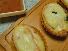 三文鱼蛋挞-阿政粤小馆(中央大街店)