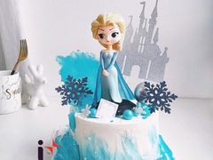 冰雪奇缘主题动物奶油蛋糕-艾加柒克蛋糕茶歇甜品台(春熙路店)
