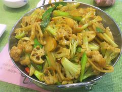 干锅有机蔬菜-桃子餐厅·天津菜(红星路直营店)