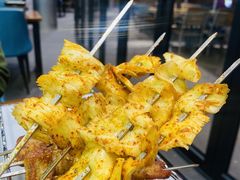 烧烤牛板筋-老虎滩大连海鲜烧烤(水游城店)