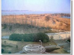 DSCN3381大桥酒店标准双床间窗外风光-镇江润扬大桥酒店