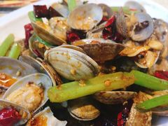 干炒花甲-休记光头香辣蟹干锅店(衣冠庙店)