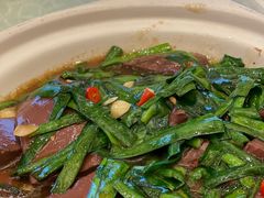 韭菜炒鸭血-亢龙太子酒轩(东湖店)
