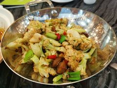 干锅花菜-情妹耙泥鳅·江湖川菜(科华店)
