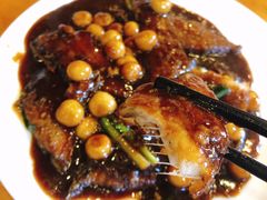 酒酿圆子烧带鱼-牧羊餐厅