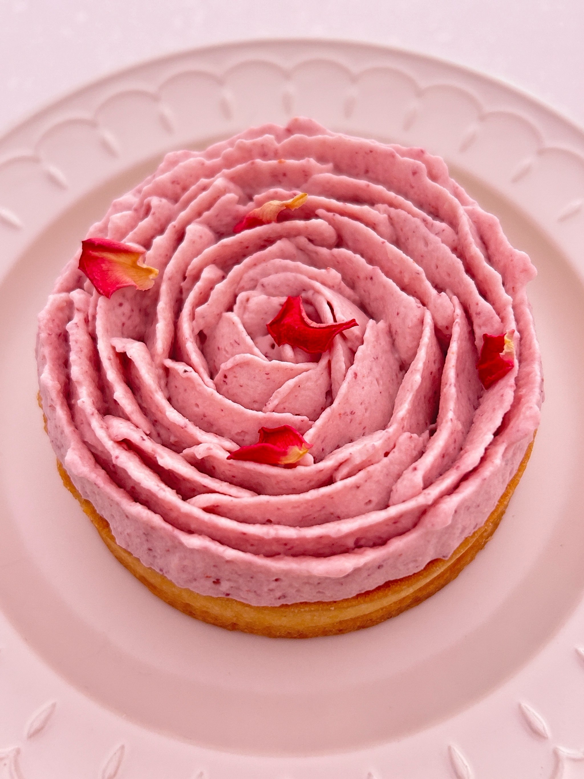 七夕玫瑰挞🌹唯有甜品与爱不可辜负