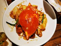 宁波梭子蟹炒年糕-新发现(苏州中心商场店)