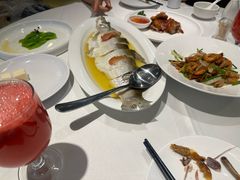 鸡汁蒸大白鱼-万龙洲海鲜(南新仓店)