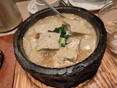 自制石锅豆腐-羊之道草原味道清真餐厅(番禺店)