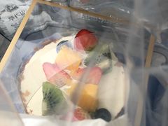 鲜乳蛋糕-优美滋动物奶油生日蛋糕(南陵苏果店)