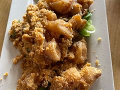 咸蛋黄鱿鱼-真浪大家乐海鲜餐馆