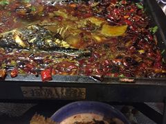 -探鱼·鲜青椒爽麻烤鱼(广州花都来又来店)