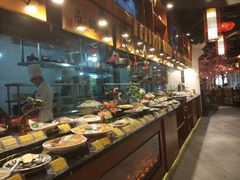 自助取餐区-万重锦·人文川菜馆(骡马市店)