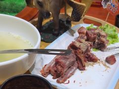 -乔家小院•非遗驴肉•青岛菜(滨河路店)