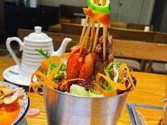 -彩蝶谷美食廊·粤式经典南番顺·铁板烧烤泰风味(广州长隆酒店)