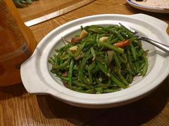 砂锅焗长芸豆-新海渔港·胶东海鲜家常菜·家宴(奥体中心店)