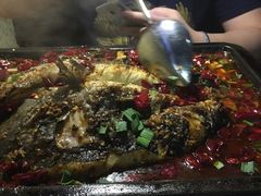 -探鱼·鲜青椒爽麻烤鱼(中天广场店)