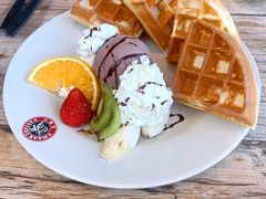 水果冰淇淋松饼-maan coffee漫咖啡(通州店)