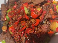 黑猪肉炒猪肝-湘满甲·黄焖甲鱼创始者·湘菜·鲁菜(潘家园店)