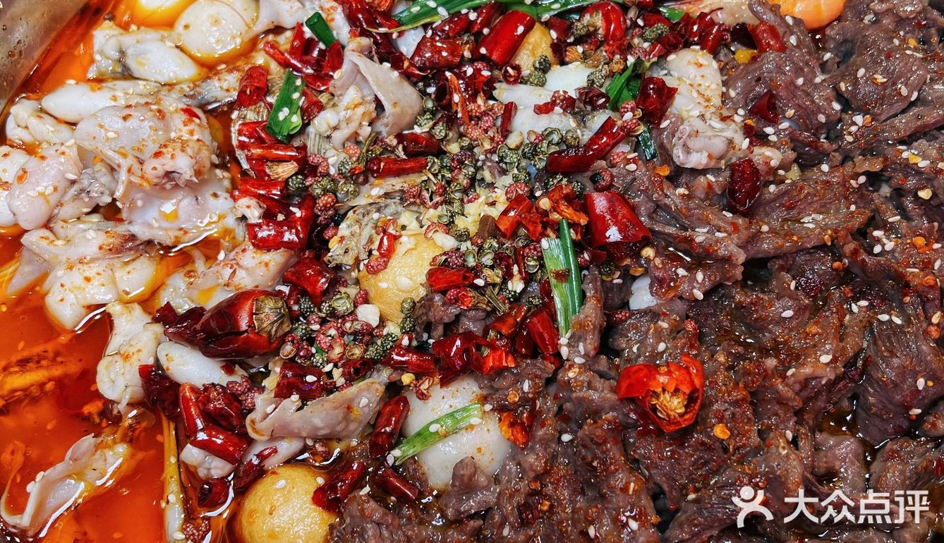 我又又又来子固路吃水煮鱼了！