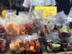 -芒果糯米饭摊子