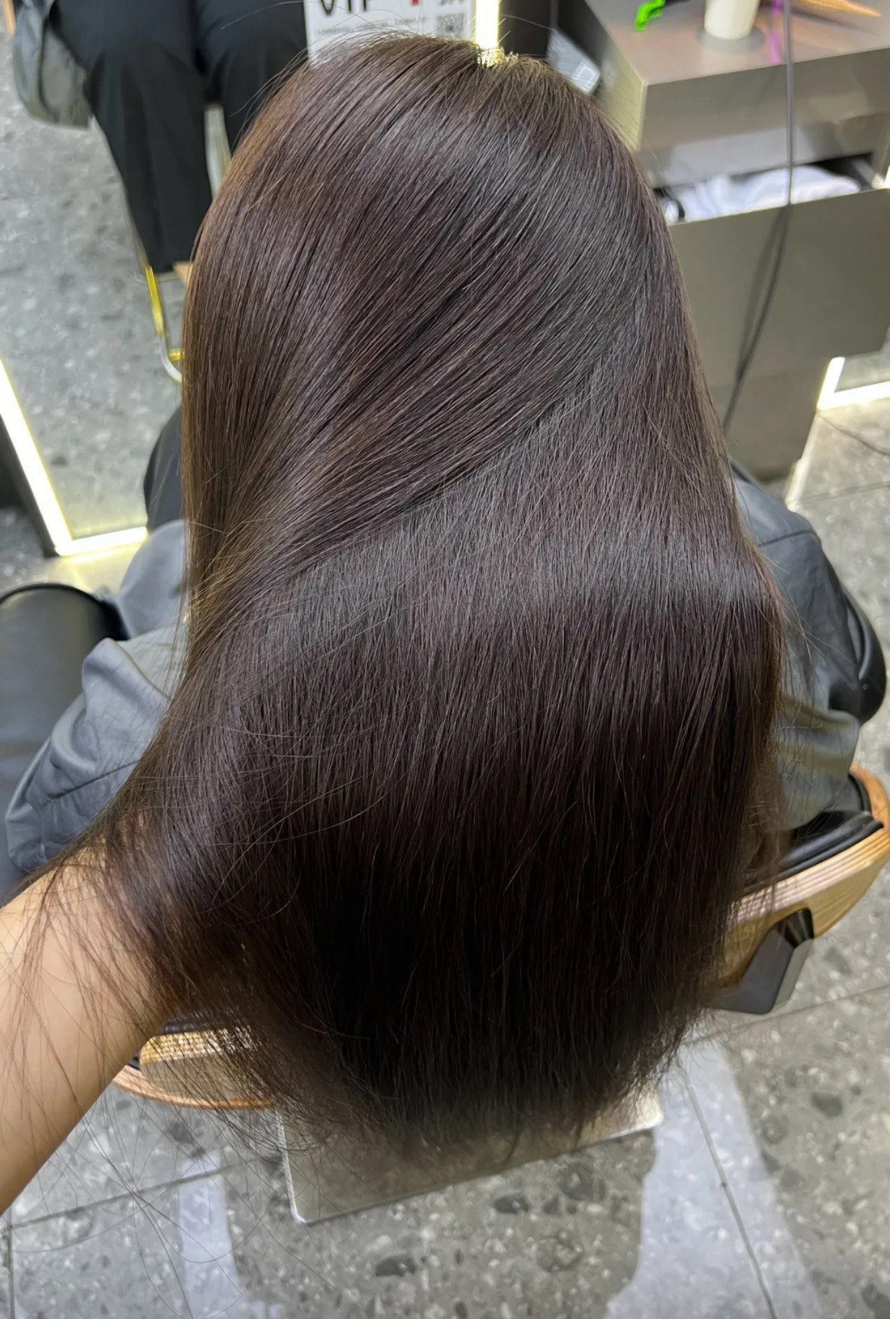 今年特别火的香芋粉棕色染完头发后超级显白