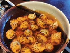 古越陈酿煮花螺-杭州西子湖四季酒店·金沙厅