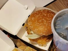 香辣鸡腿堡套餐-肯德基(环翠北店)