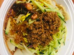 招牌肉酱凉皮-西北杂粮筐手工面凉皮(来福士店)