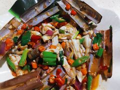 辣炒蛏子-阿浪海鲜连锁加工店(B栋2排1号火车头店)