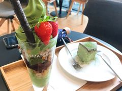-36抹茶·千层与鲜果茶(欢乐海岸店)