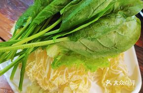 Green Vegetables in a Dish