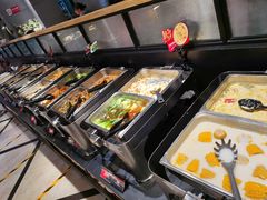 自助取餐区-比格比萨自助(花园路店)