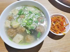牛肉丸子汤-百年认一力·清真牛羊肉(南中环店)