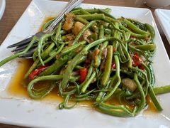 蒜炒含羞草-建兴酒家(班塔通分店)