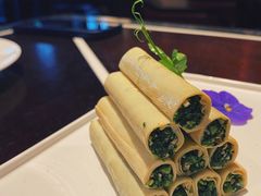 香干马兰头卷-杭州西子湖四季酒店·金沙厅