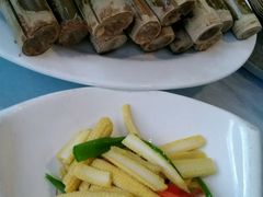 清炒玉米笋-新竹里馆·花园餐厅(兴苑路店)
