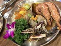 -明洞阿姨·韩式酱蟹烤肉·创意料理(三元桥店)